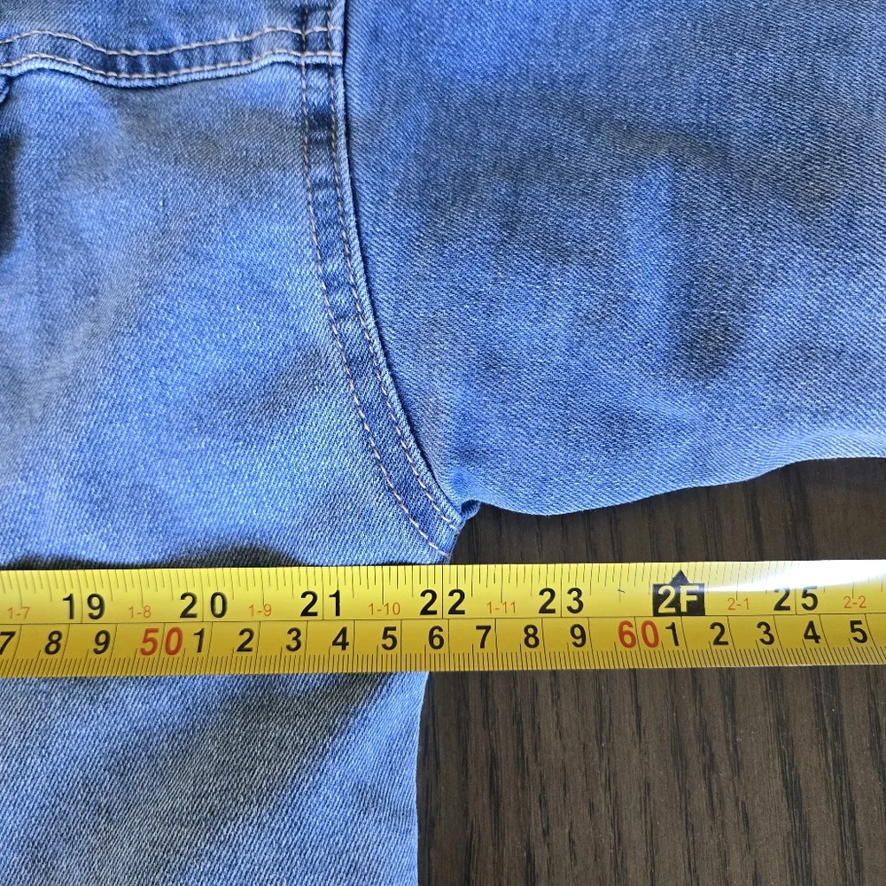 Forever 21 Women's Size S Oversized Ombre Premium Denim Sherpa Lined Jacket Warm - Picture 13 of 15